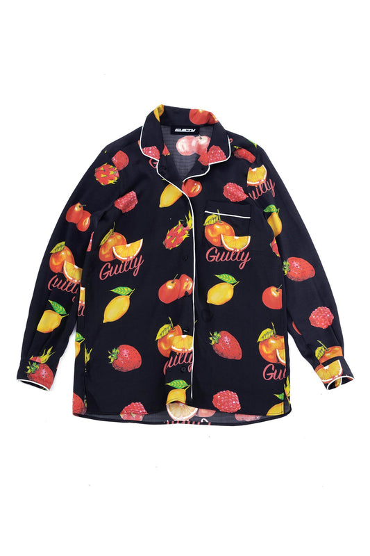 "FRUITY" SILK SHIRT
